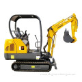 Mini Excavating Machine with Rubber Caterpillar